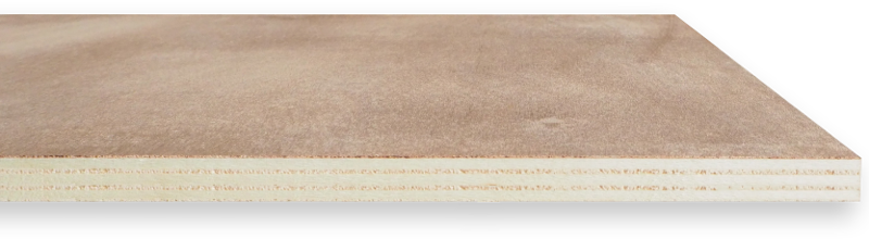 Okumè and poplar panel